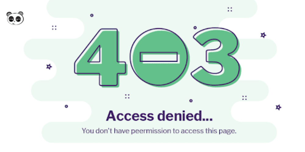 403 truy cập bị cấm bị từ chối