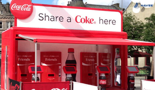 Chiến dịch Share a Coke đã tạo ra một sự bùng nổ lớn trên mạng xã hội ở khắp mọi nơi