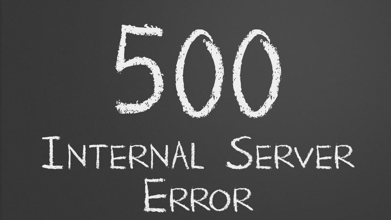 lỗi 500 internal server error cách khắc phục